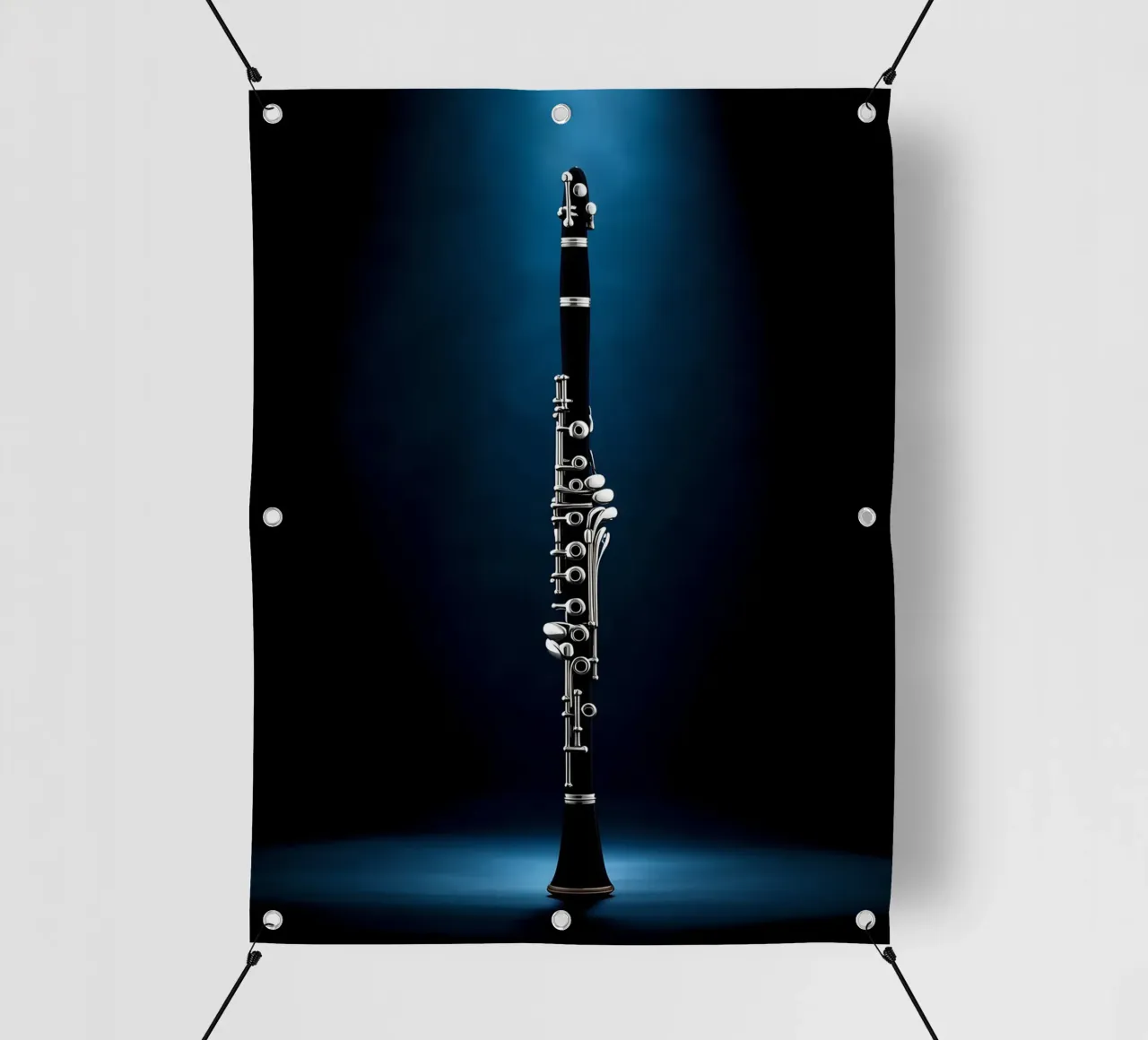 Clarinetto - Strumento musicale telo in pvc da Musictime