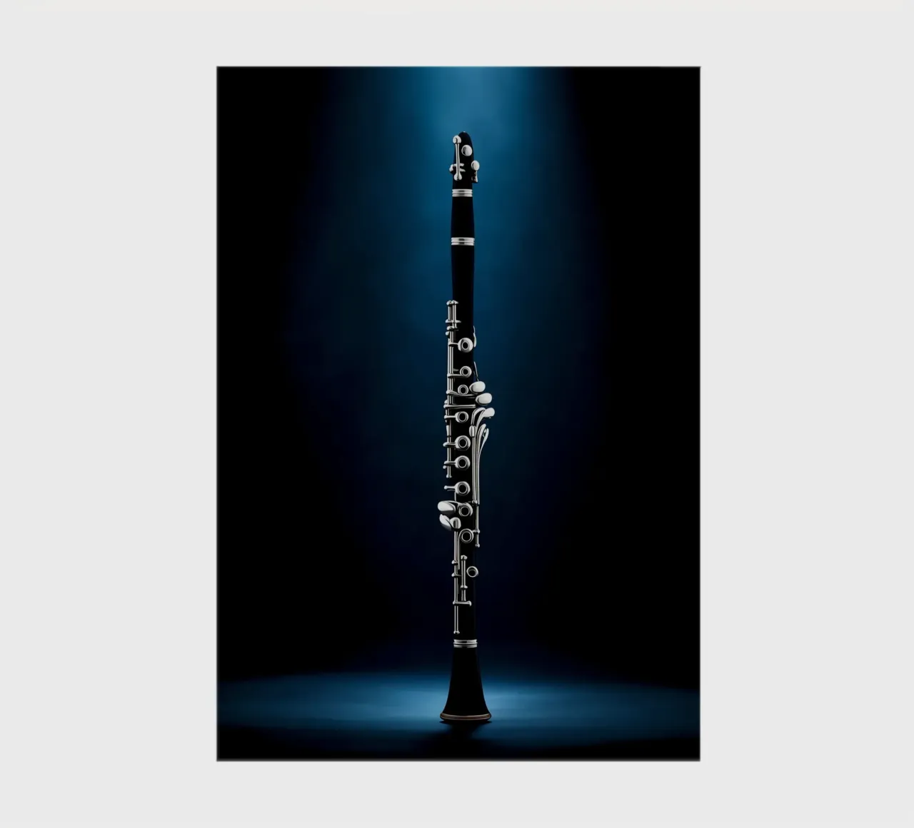 Clarinette - Instrument de musique carnet de notes de Musictime