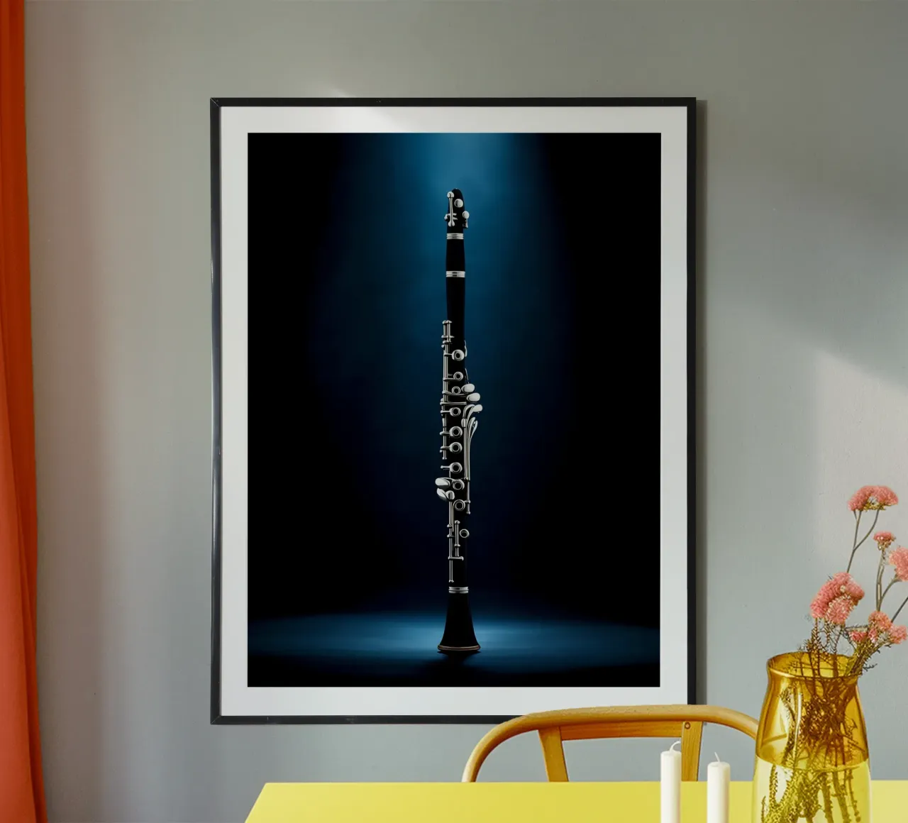 Clarinetto - Strumento musicale carta hahnemühle da Musictime