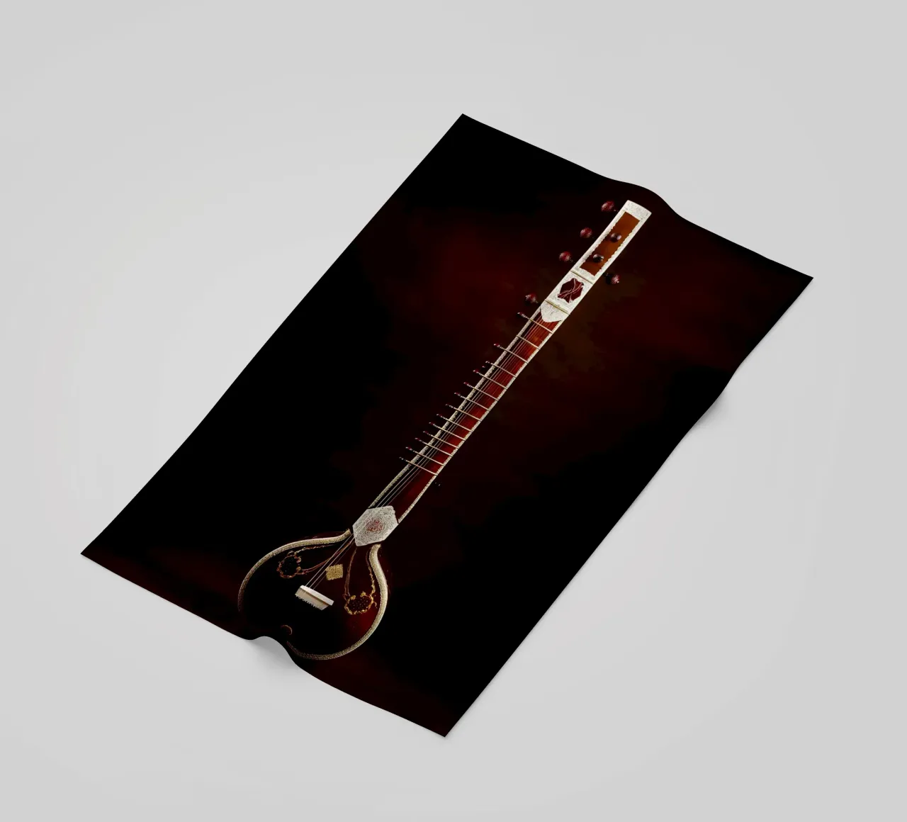 Sitar - Strumento musicale telo mare da Musictime