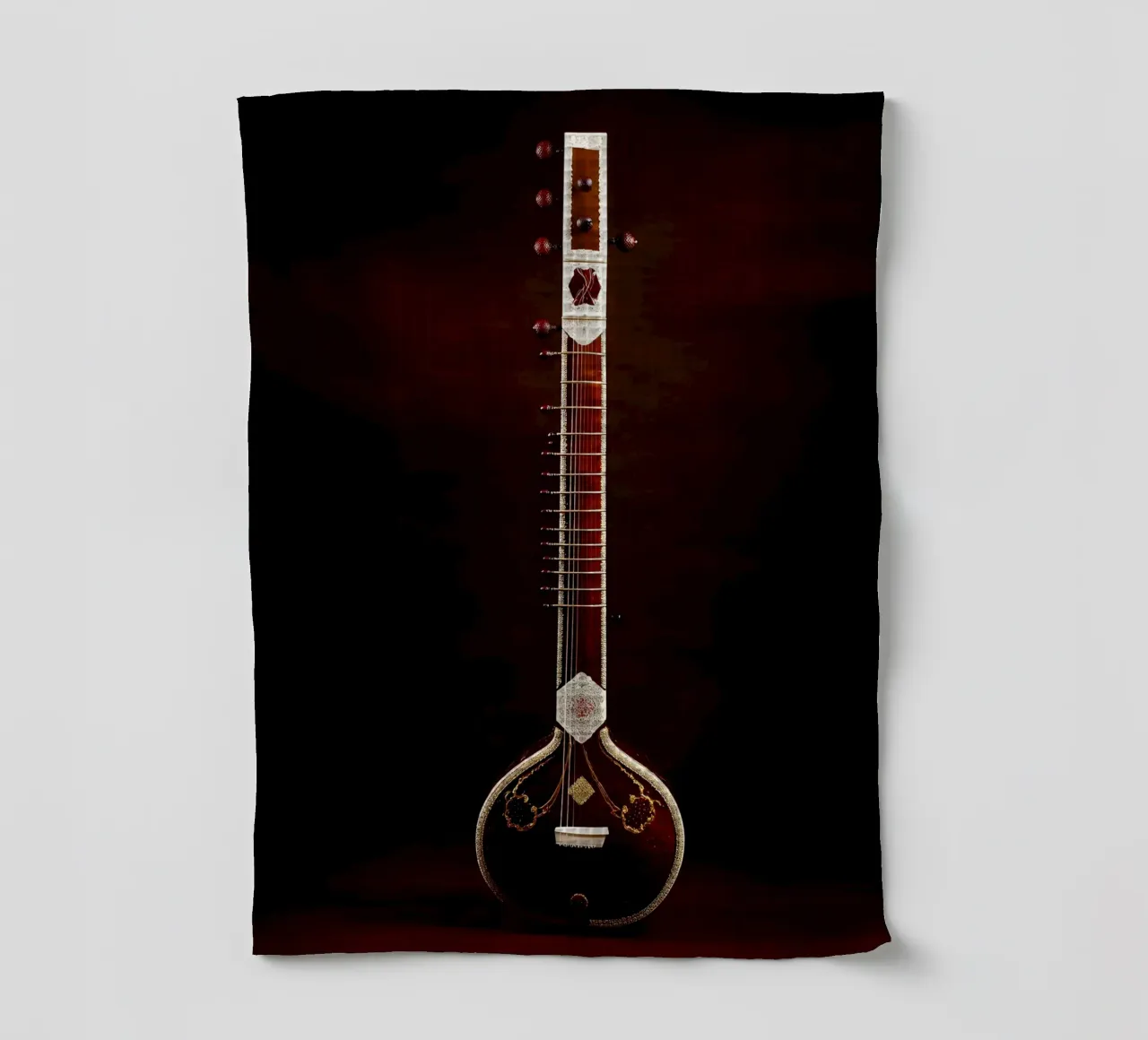 Sitar - Strumento musicale canovaccio da cucina da Musictime