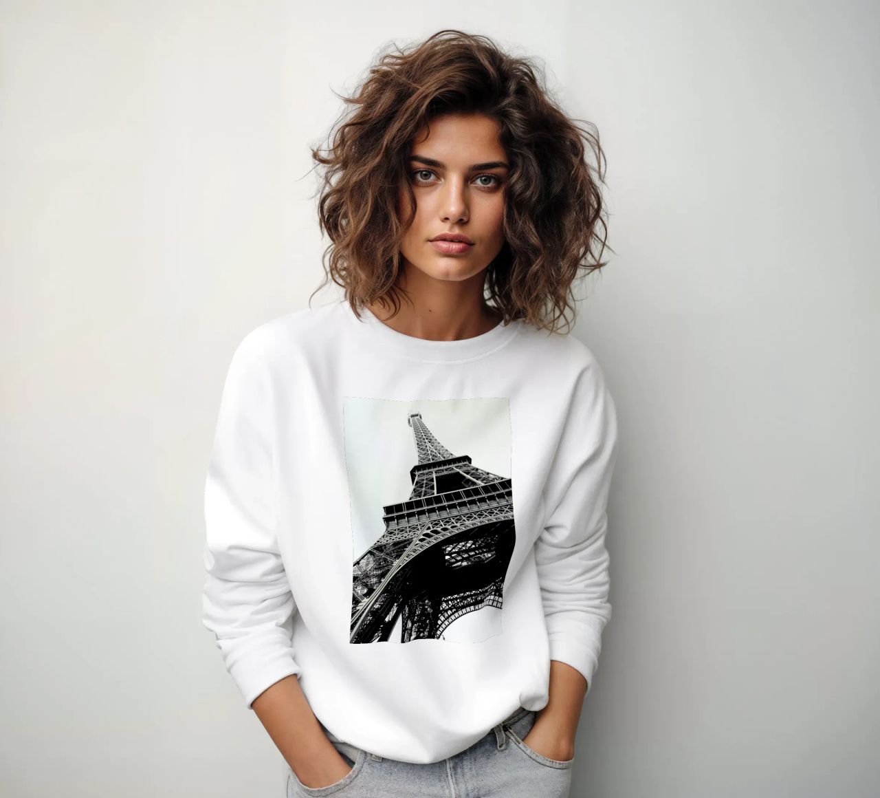 Tour Eiffel Sweatshirt von Magdalena Martin Photography