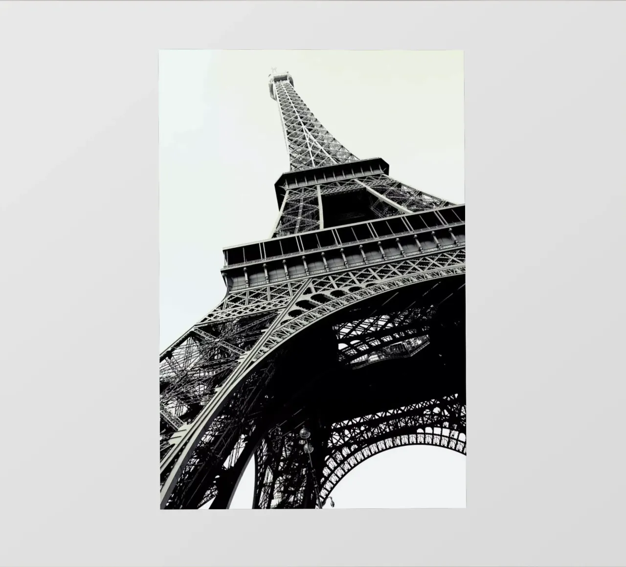 Tour Eiffel Backlit Folie von Magdalena Martin Photography