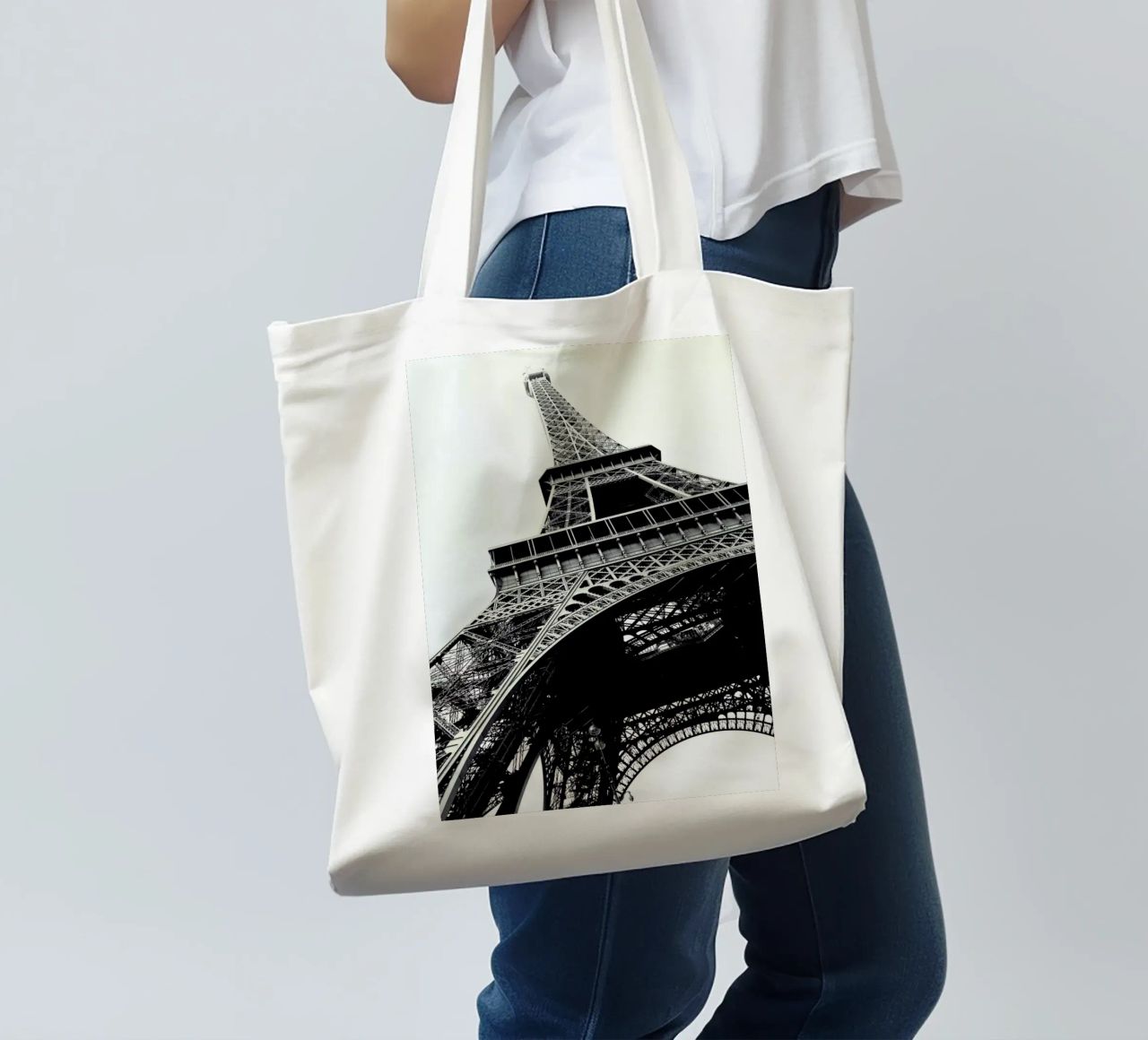 Tour Eiffel borsa in juta da Magdalena Martin Photography