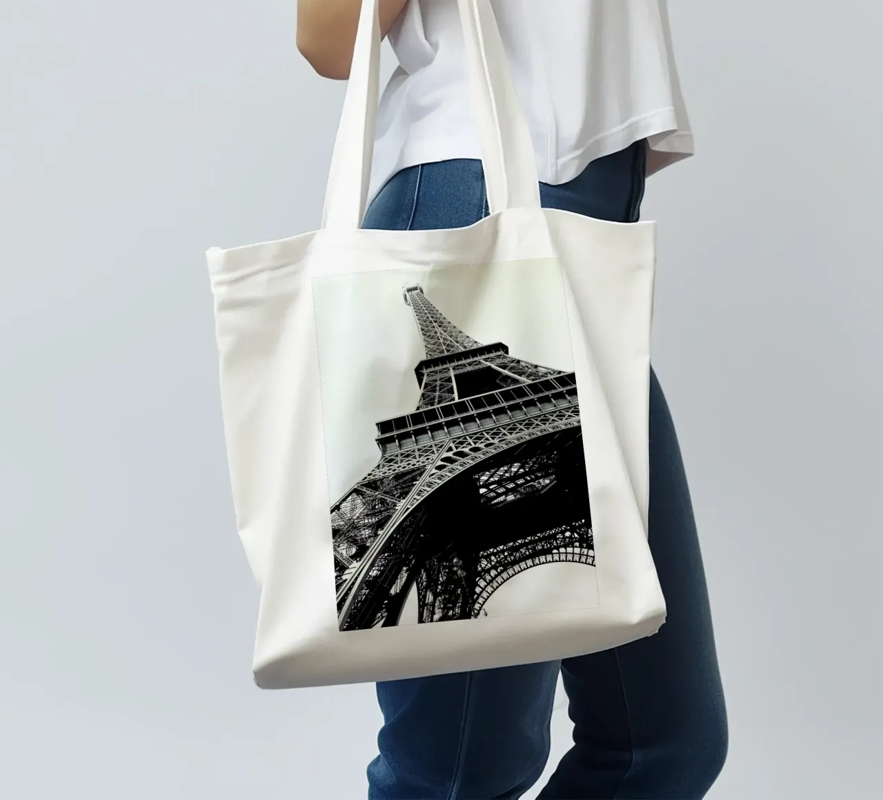 Tour Eiffel borsa in juta da Magdalena Martin Photography