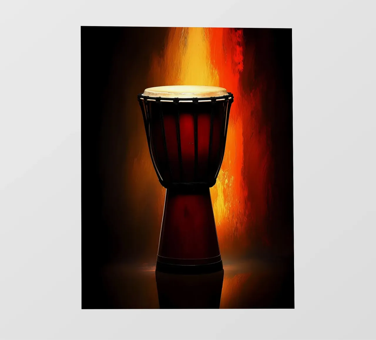 Djambe - Strumento musicale telo in pvc da Musictime