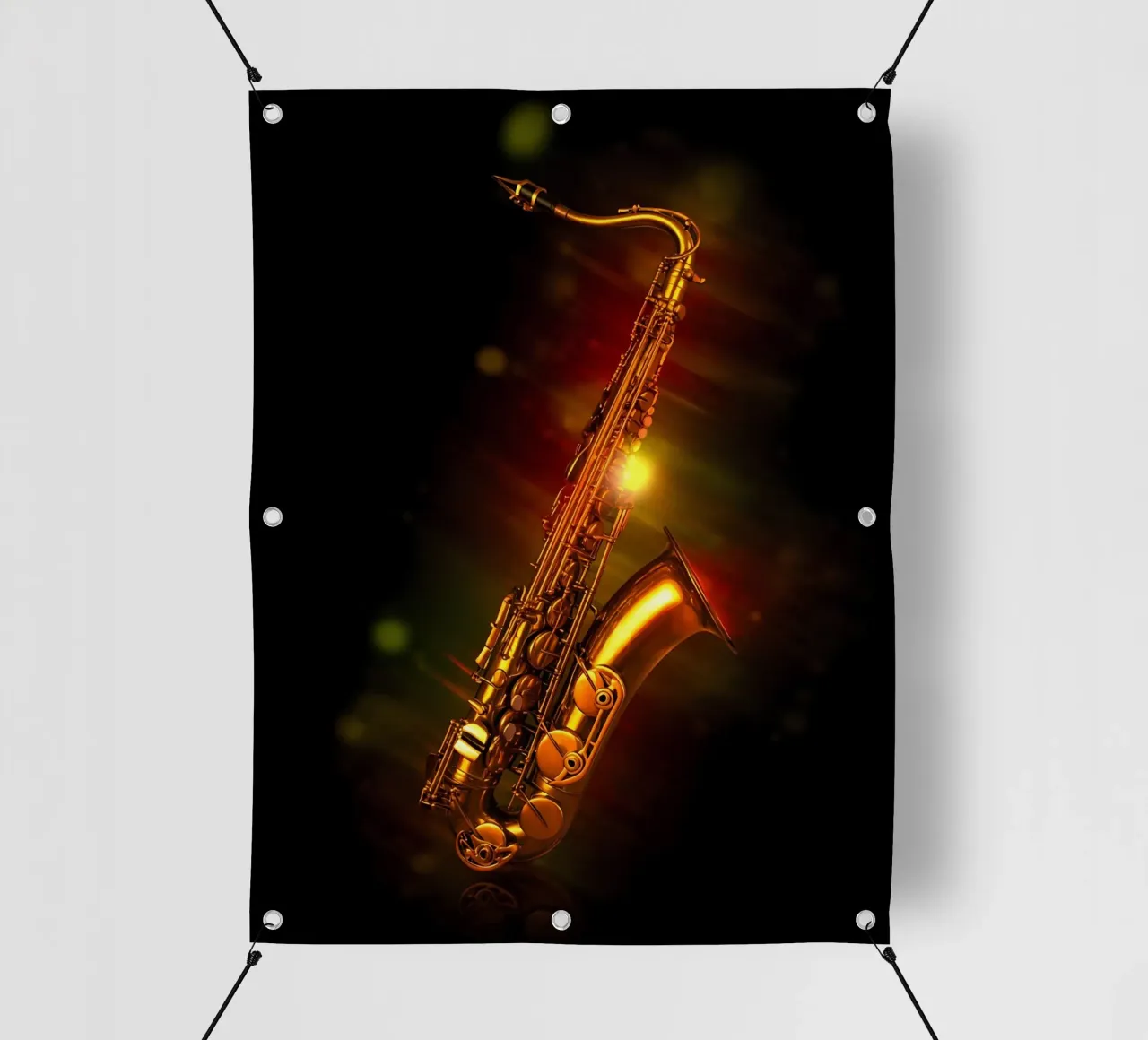 Sassofono - Strumento musicale telo in pvc da Musictime