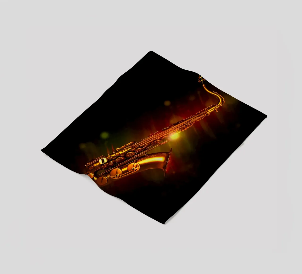 Sassofono - Strumento musicale coperta in pile da Musictime