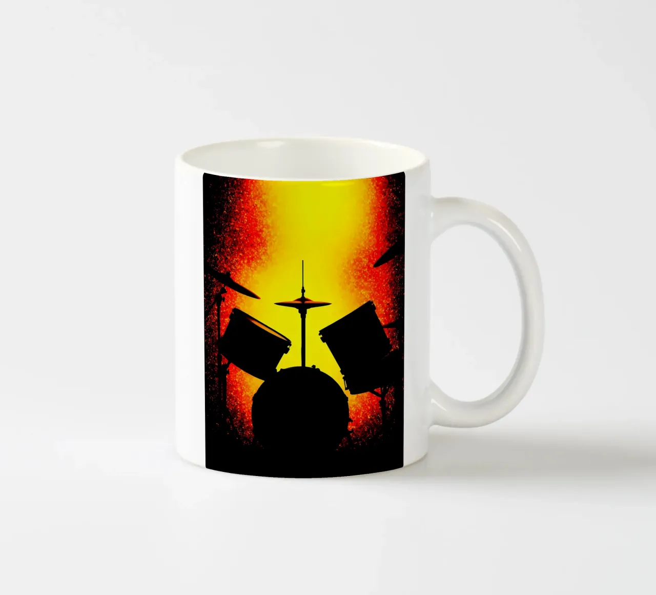 Batteria - Sagoma di strumento musicale tazza in ceramica da Musictime