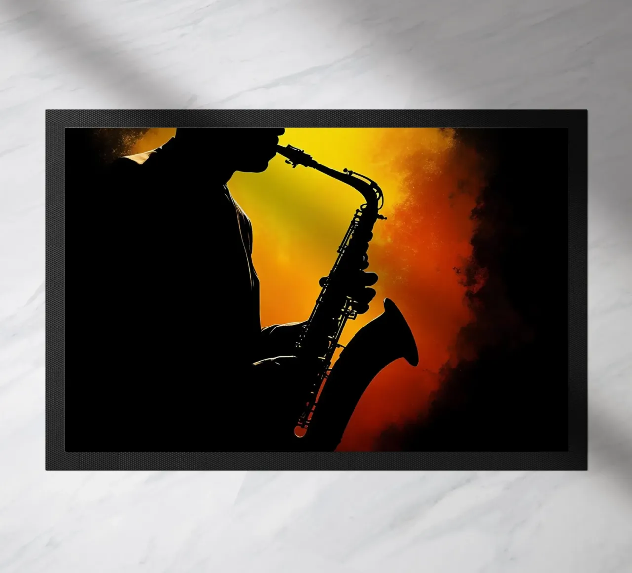 Sassofono - Silhouette zerbino da Musictime