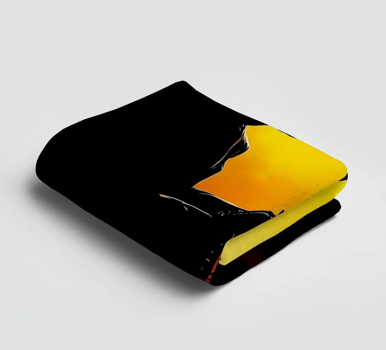 Sassofono - Silhouette asciugamano da bagno da Musictime