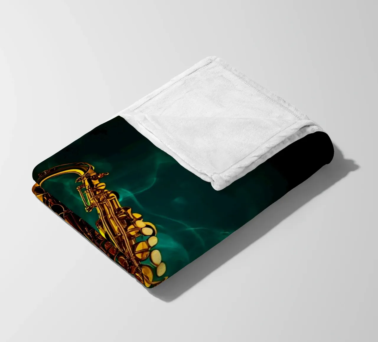 Sassofono - Strumento musicale coperta in pile da Musictime