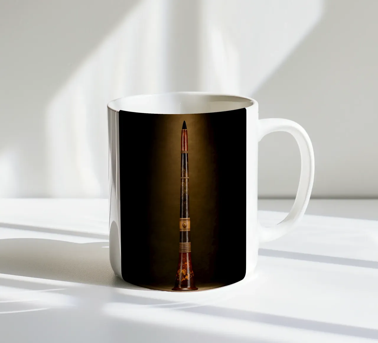Clarinetto Strumento musicale tazza in ceramica da Musictime