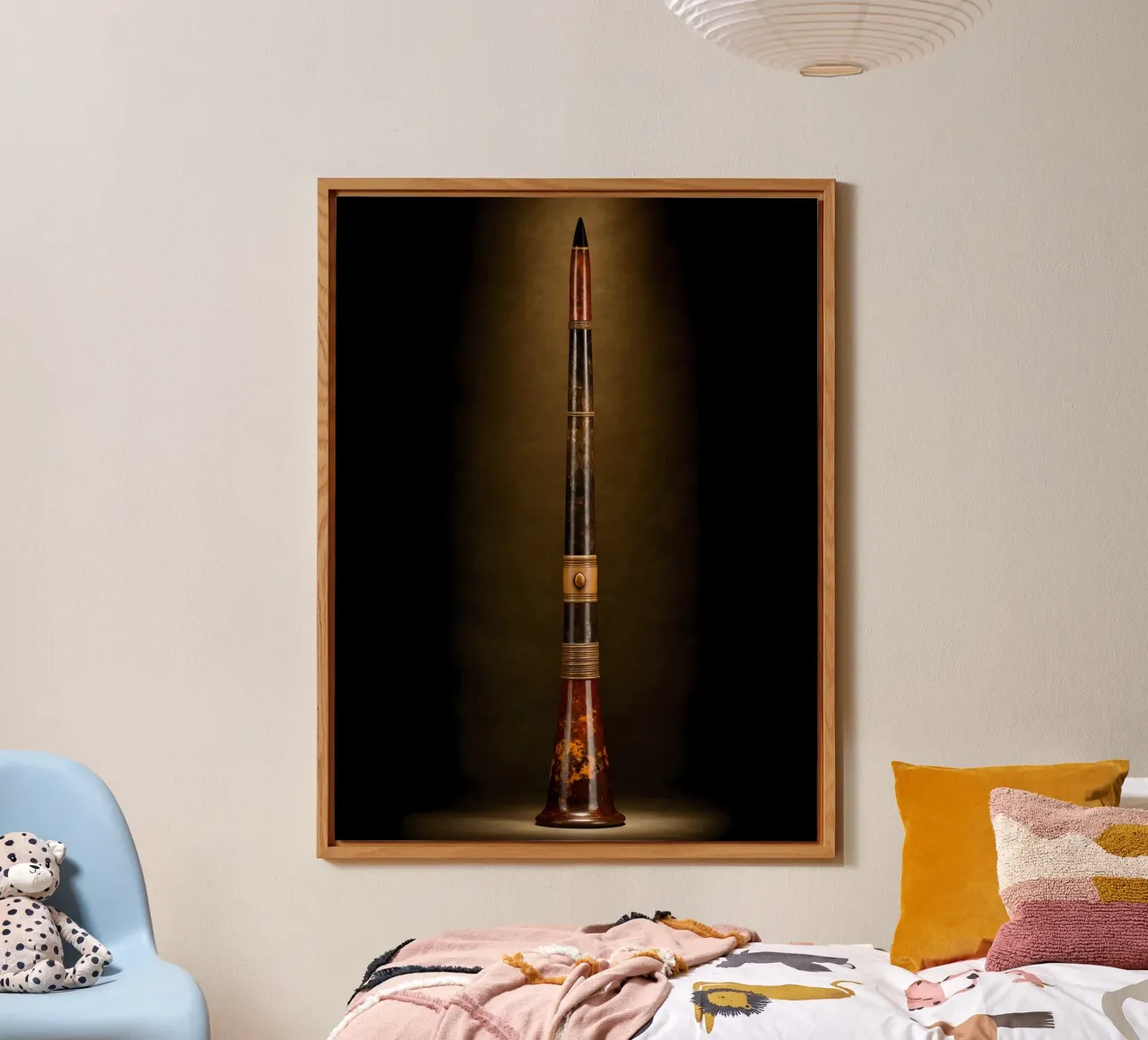 Clarinet Musical Instrument alu-dibond by Musictime