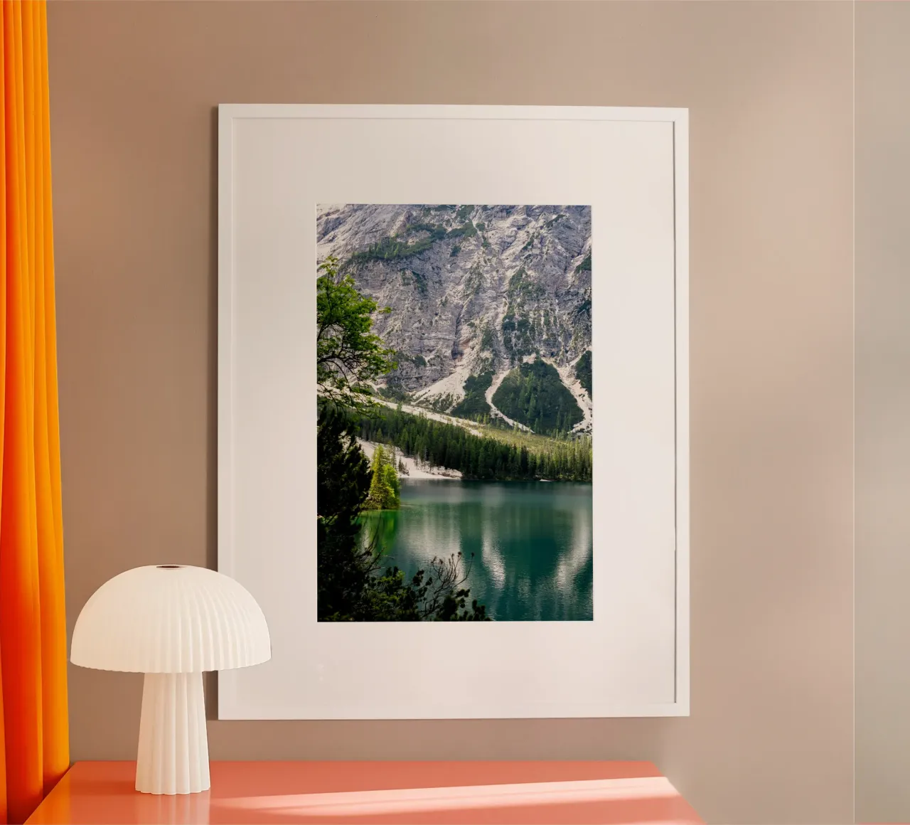 Pragser Wildsee - riflessi di tranquillità carta hahnemühle da karijn_landscapes
