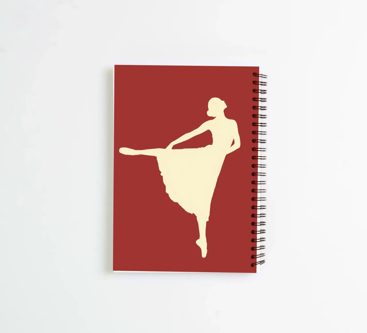 Solo Dancing spiral notebook by Musictime