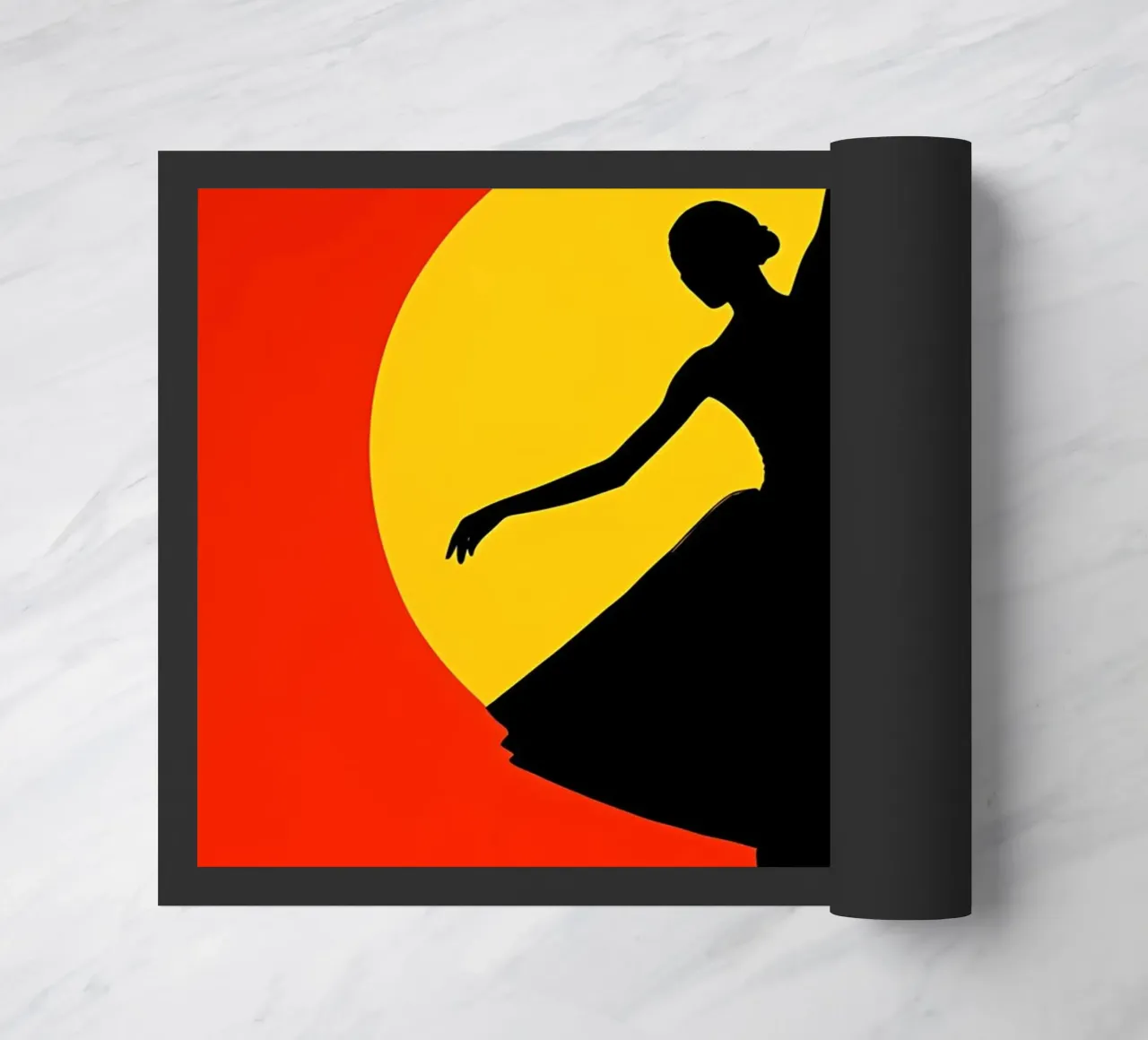 Solo Dancing doormat by Musictime
