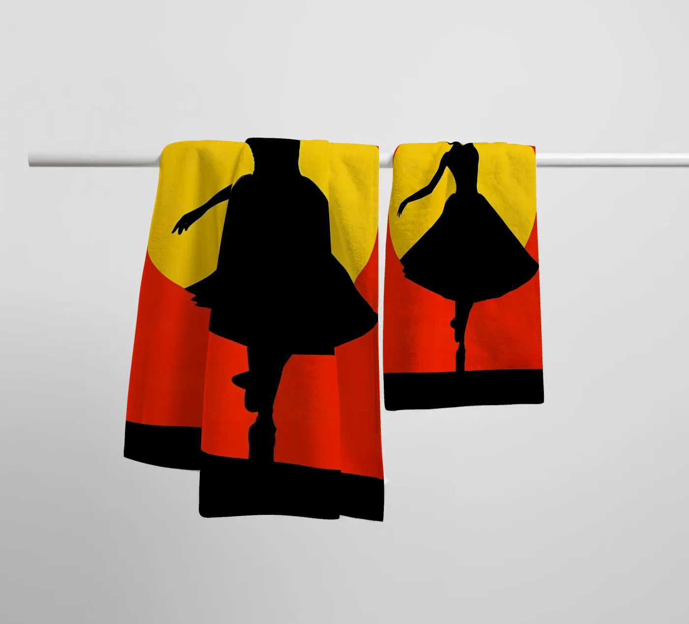 Solo Dancing badhanddoek van Musictime