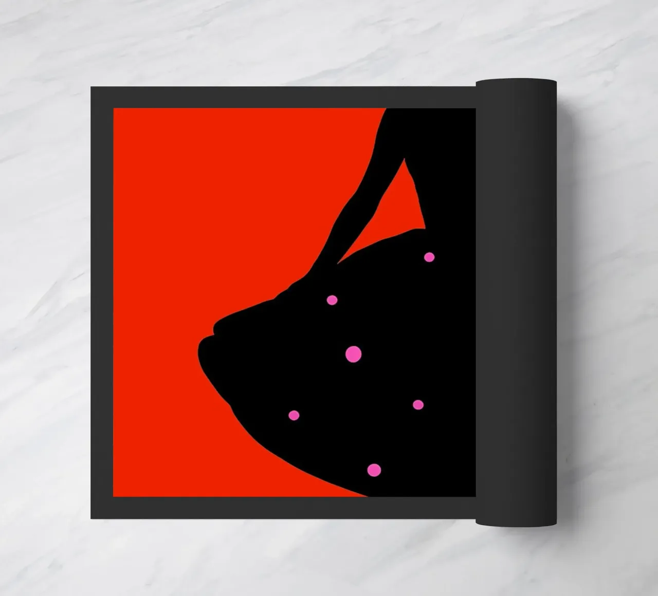 Solo Dancing doormat by Musictime