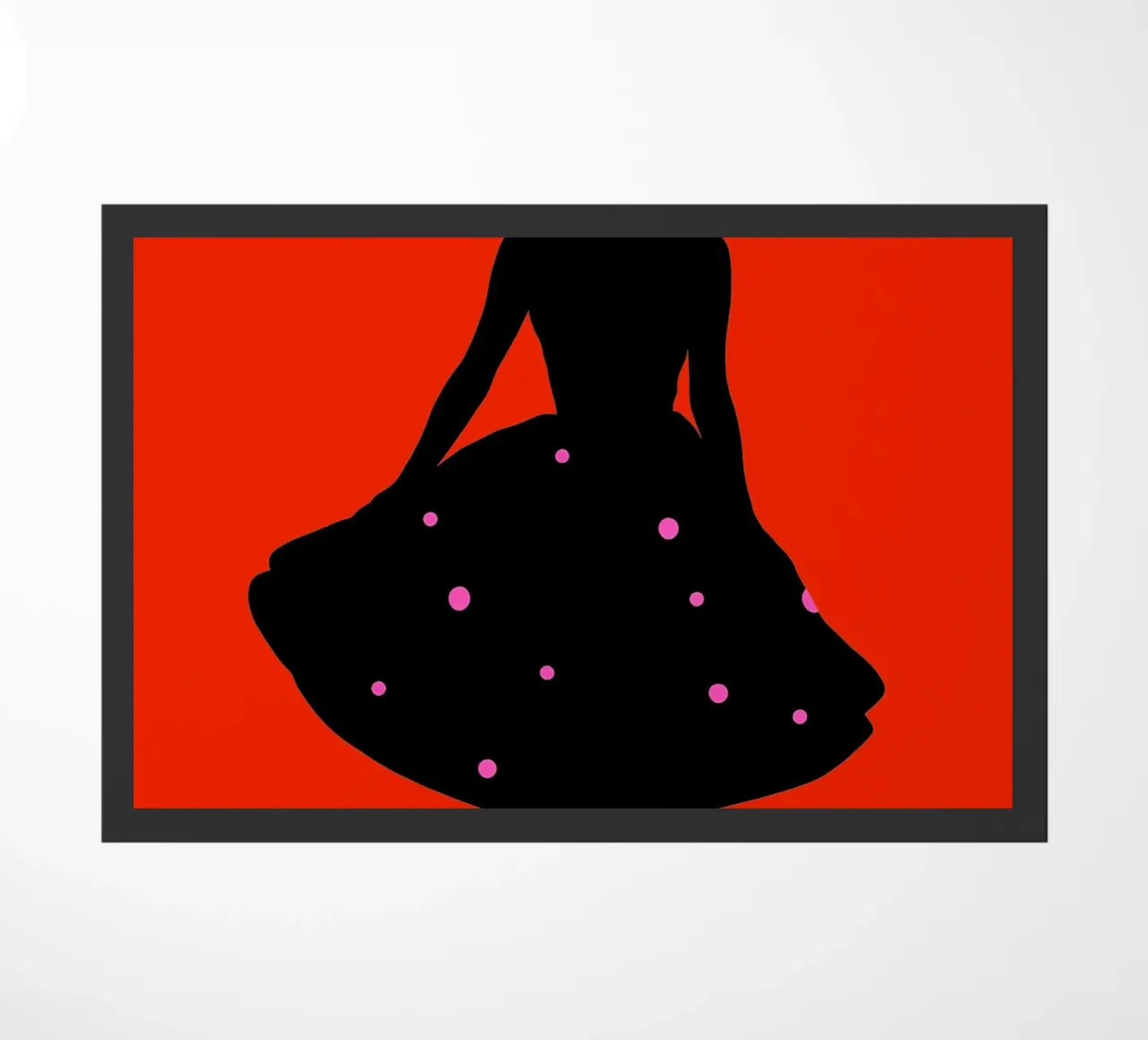Solo Dancing doormat by Musictime