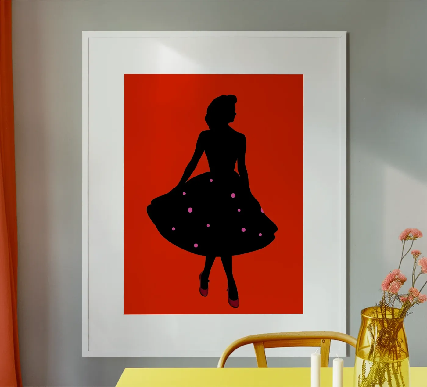 Solo Dancing Poster von Musictime