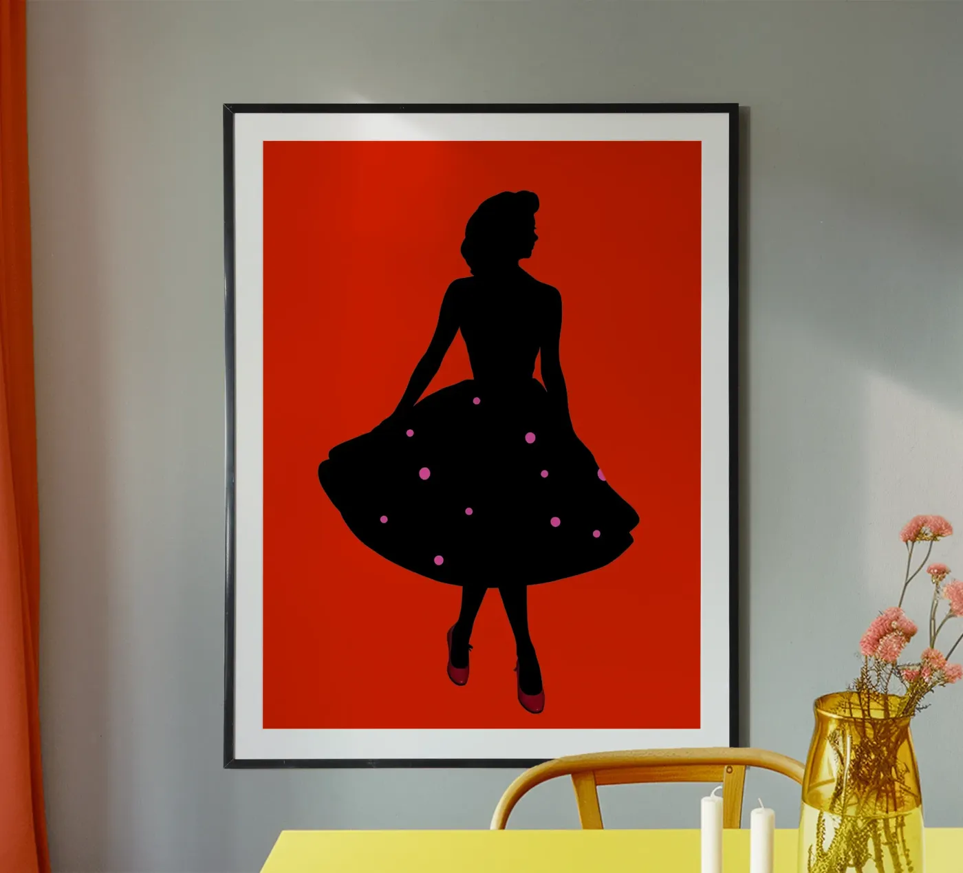 Solo Dancing Poster von Musictime