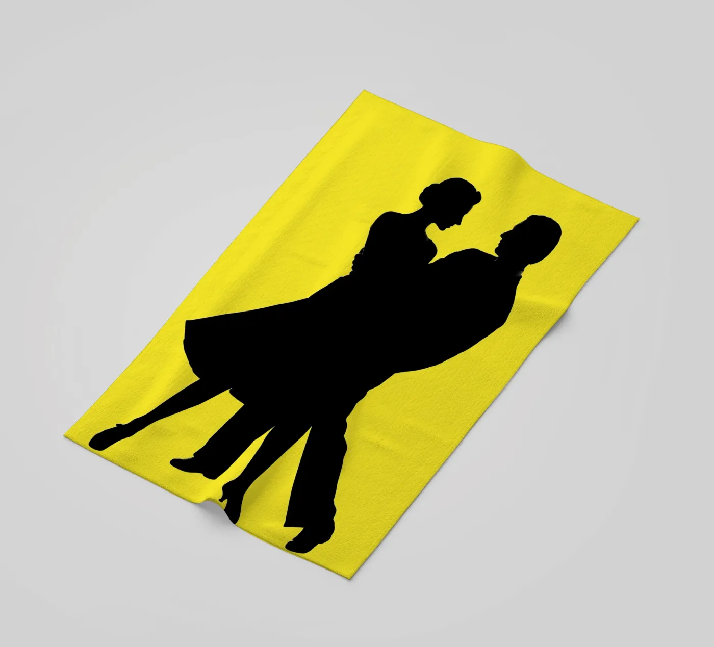 Paar tanzt Strandtuch von Musictime