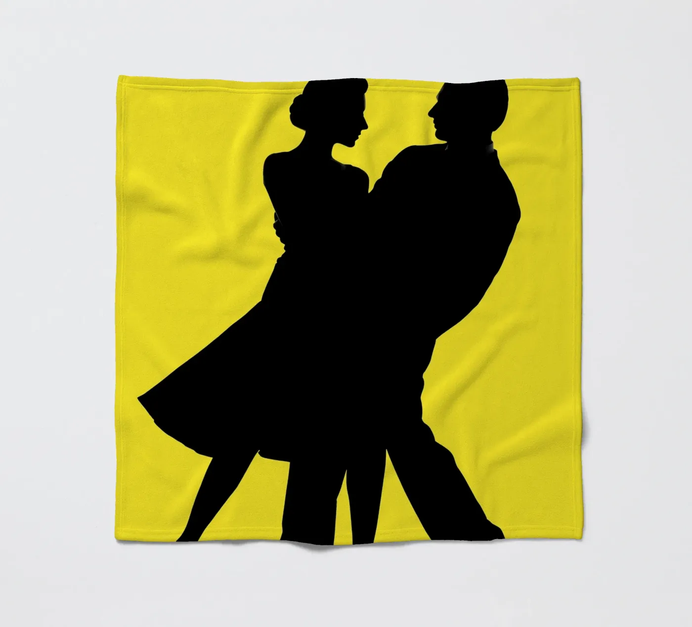 Danspaar fleecedeken van Musictime