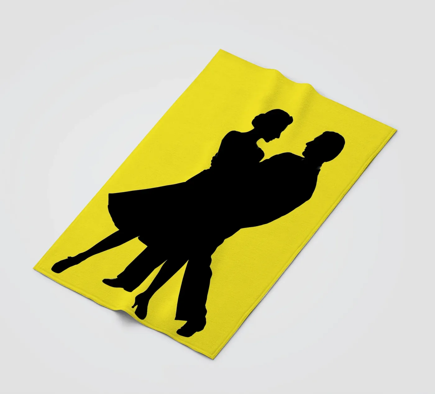 Danspaar fleecedeken van Musictime