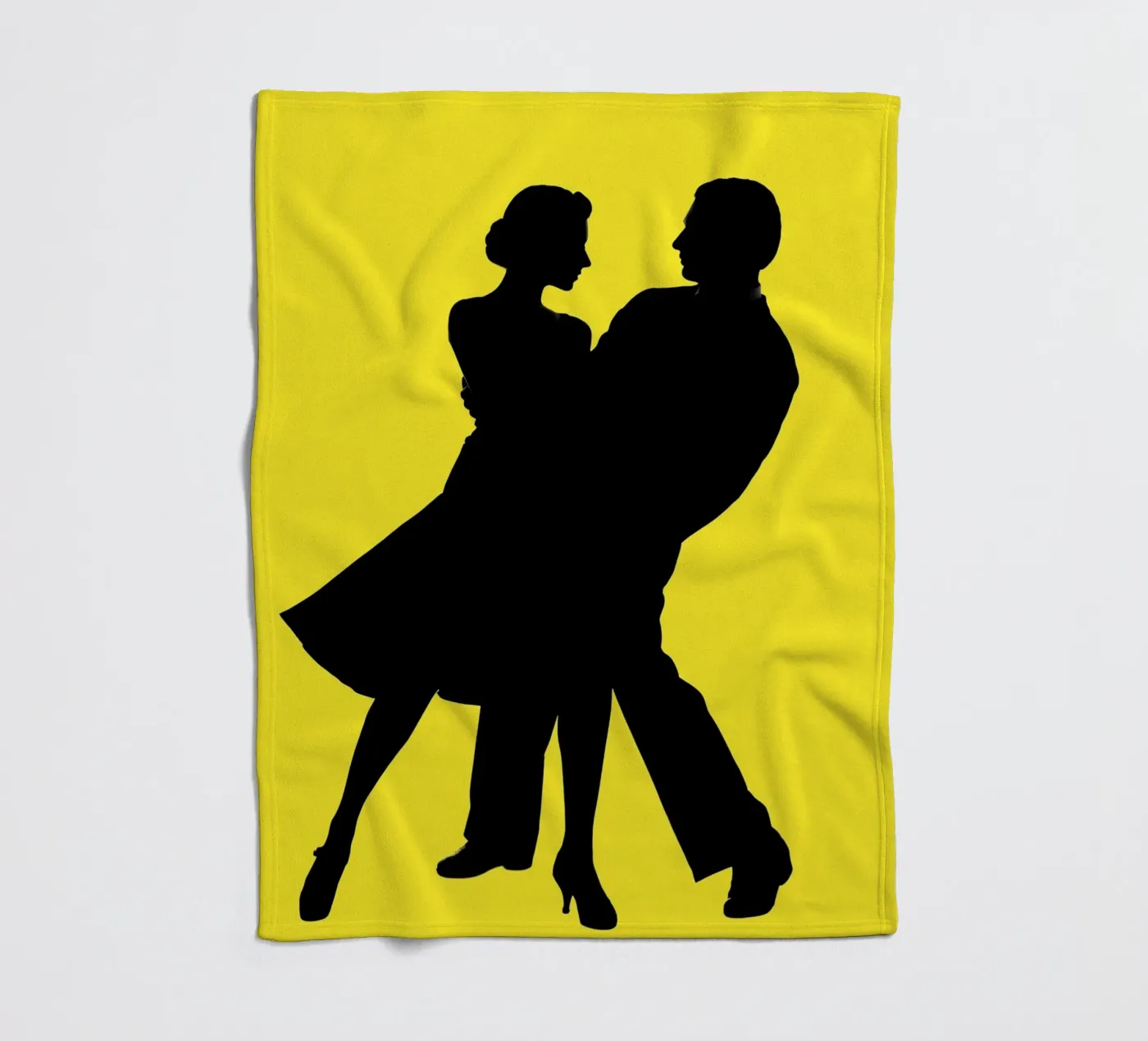 Danspaar fleecedeken van Musictime