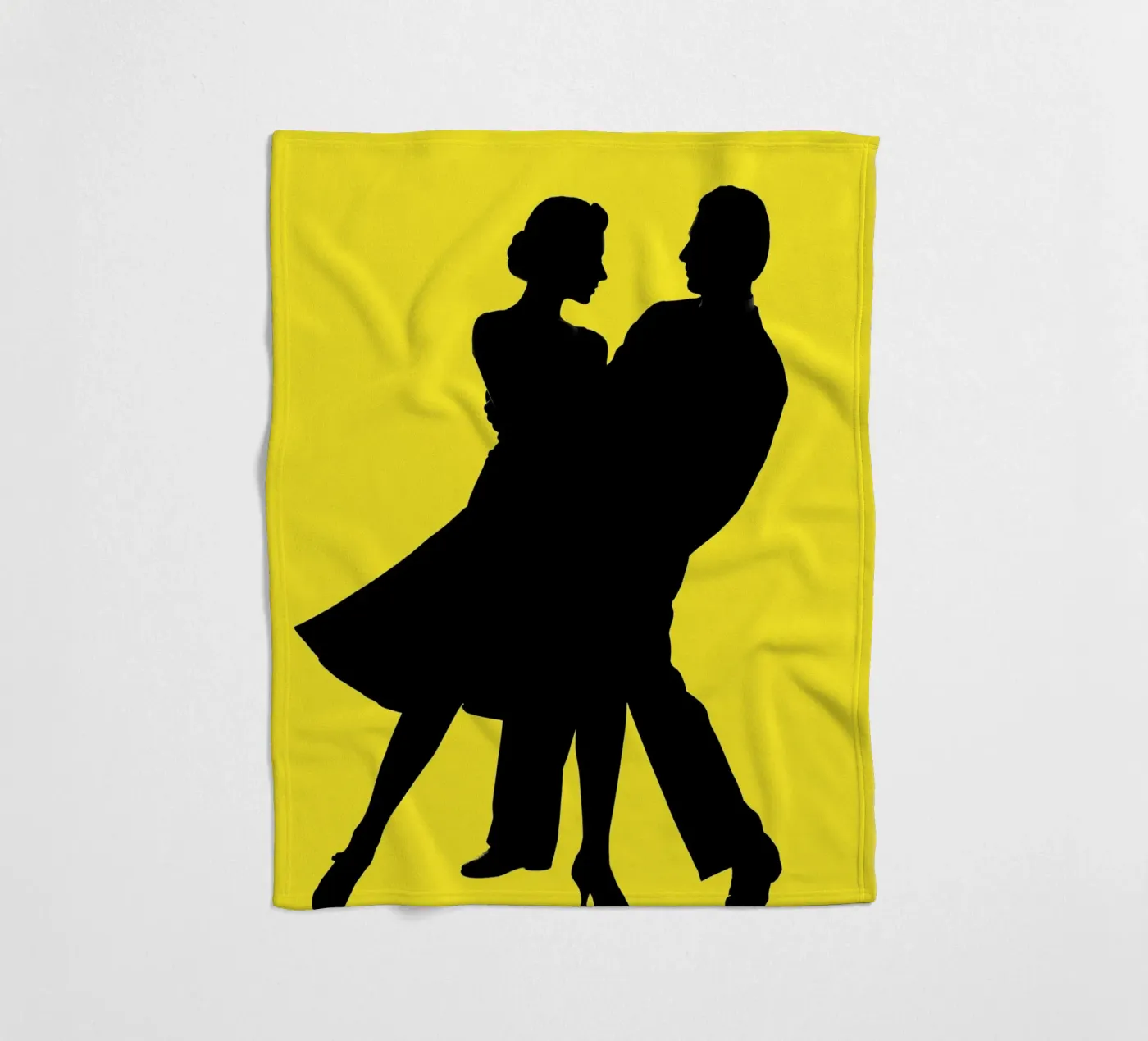 Danspaar fleecedeken van Musictime