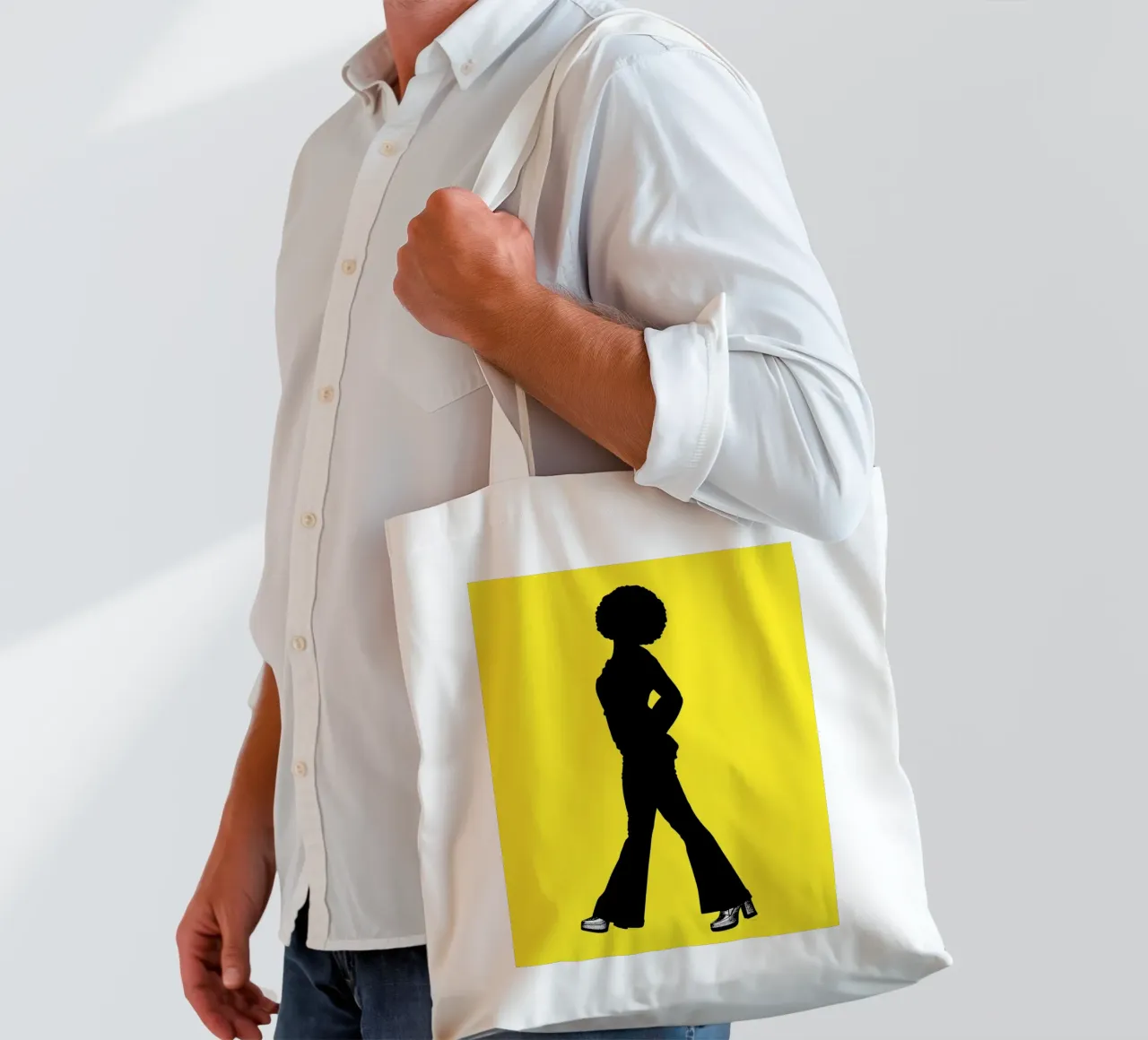 Solo Dancing tote bag by Musictime