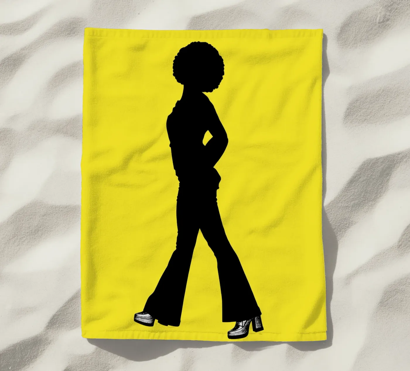 Solo dansen strandhanddoek van Musictime