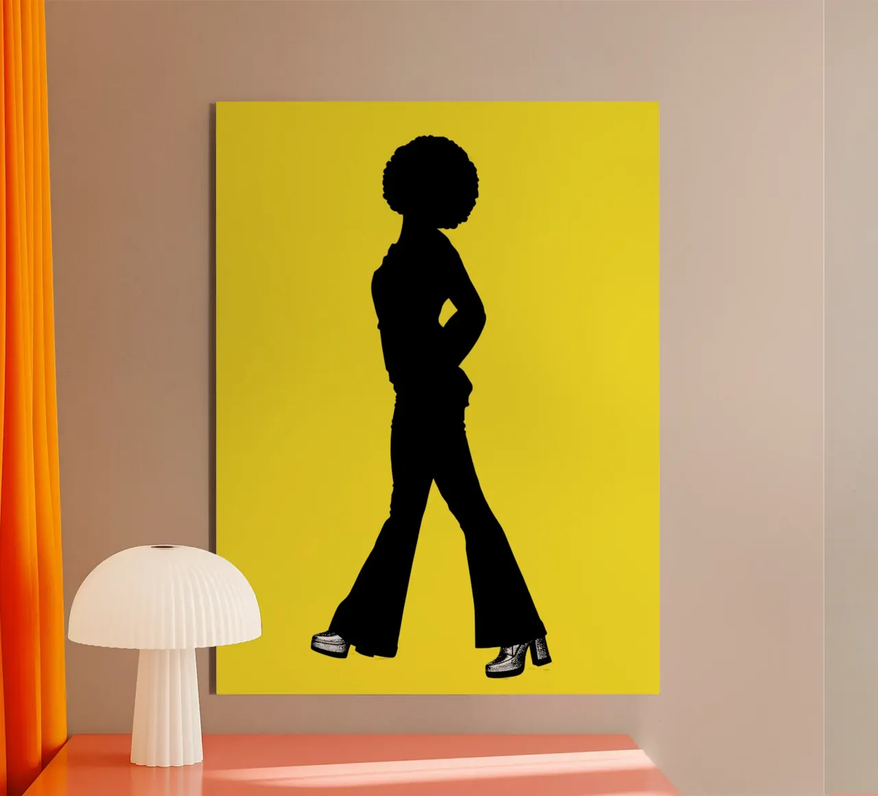 Solo Dancing alluminio dibond da Musictime