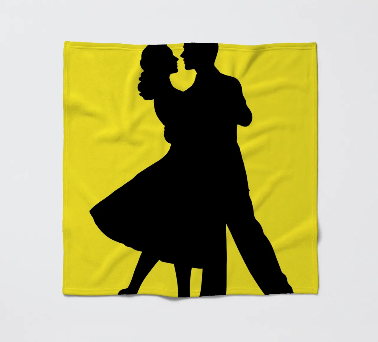 Couple Dancing fleece blanket by Musictime