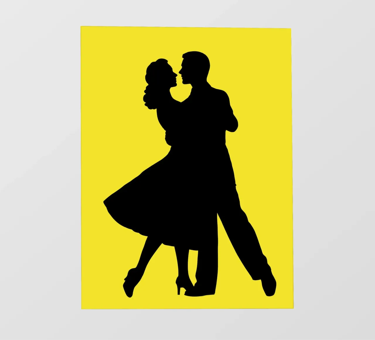 Couple Dancing backlit film by Musictime