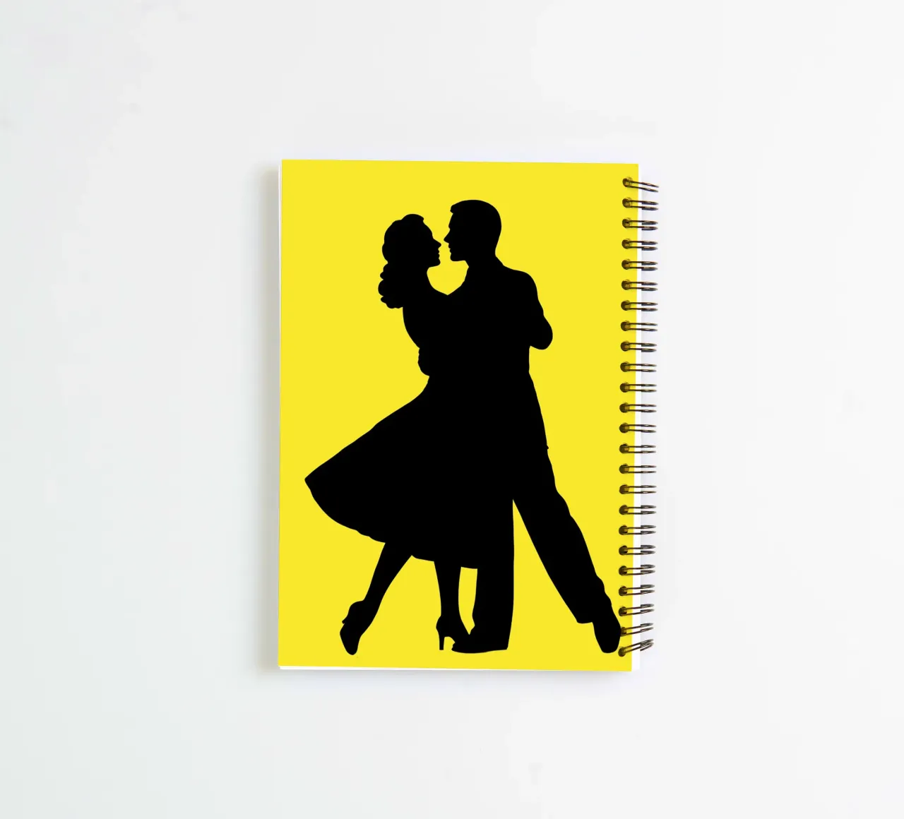 Couple Dancing spiral notebook by Musictime