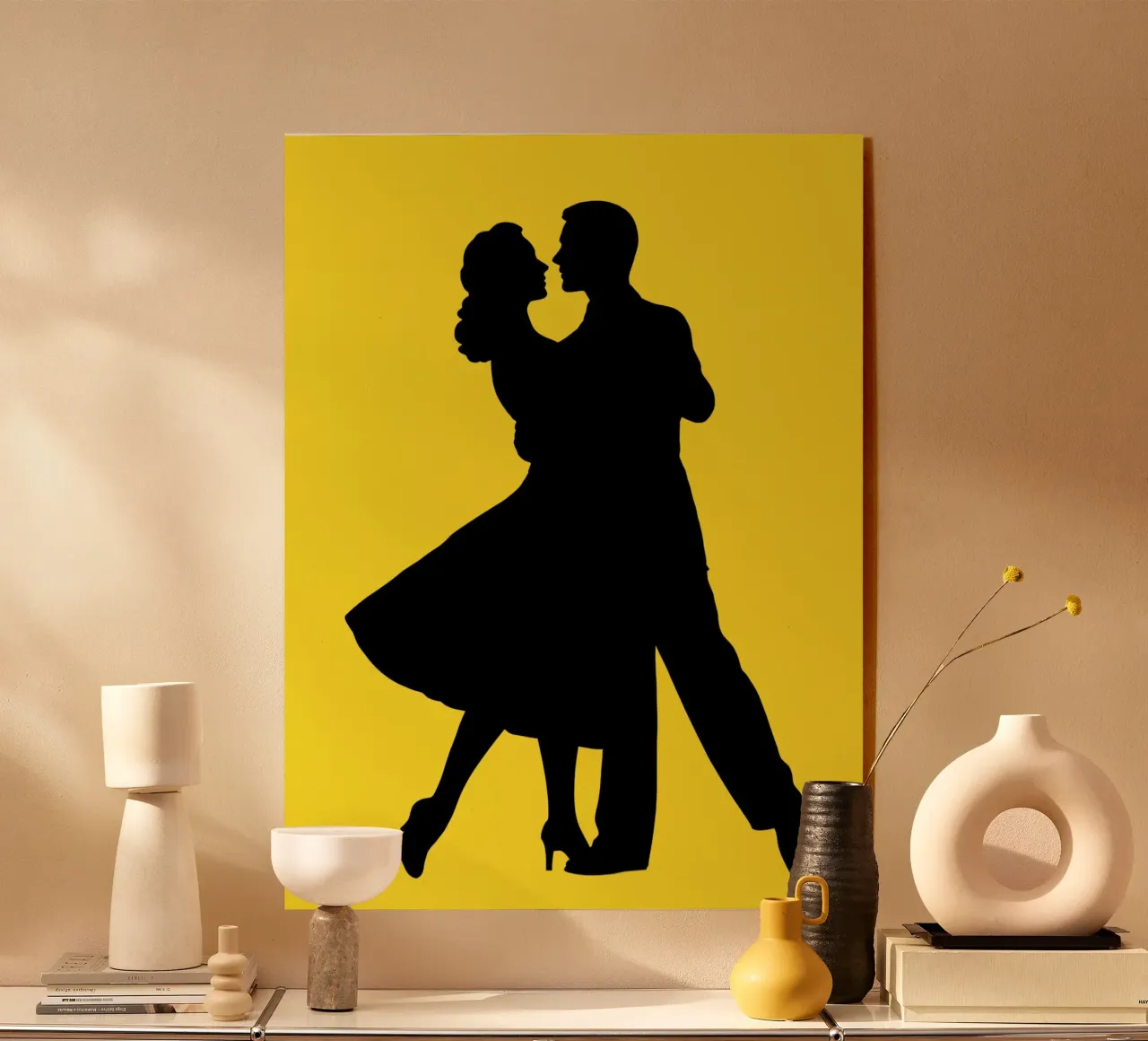 Paar tanzt Acryl-Glas von Musictime