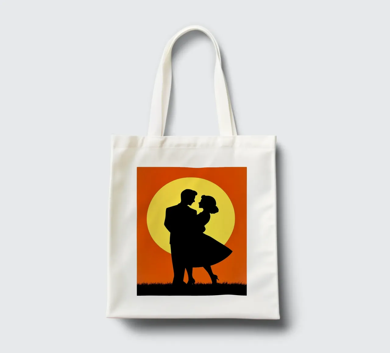 Couple Dancing tote bag by Musictime