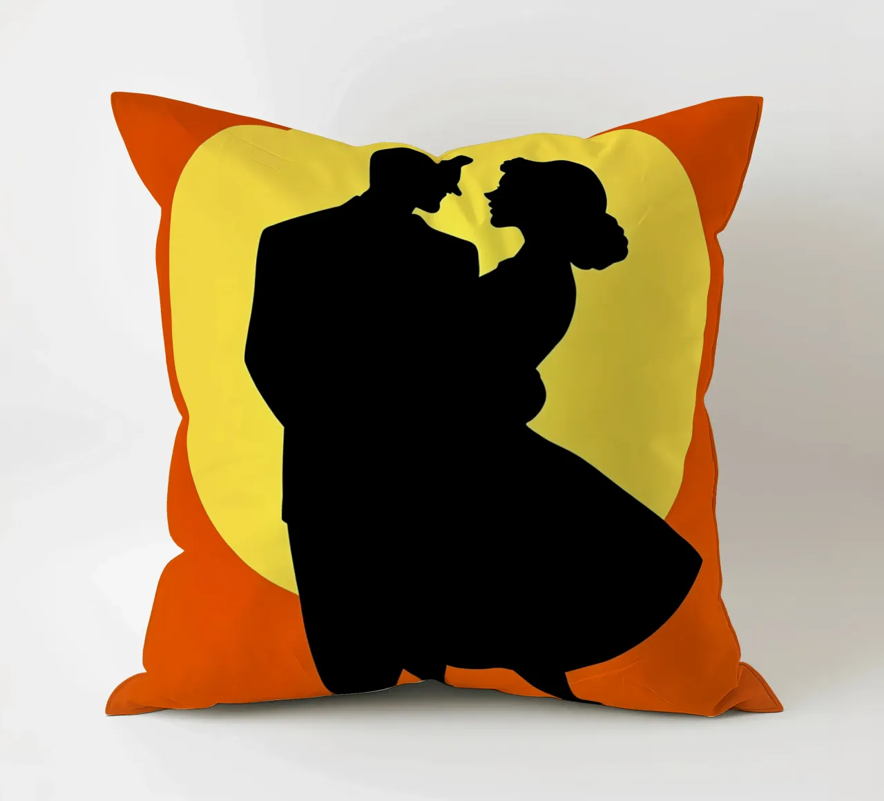 Couple Dancing decorative cushion by Musictime