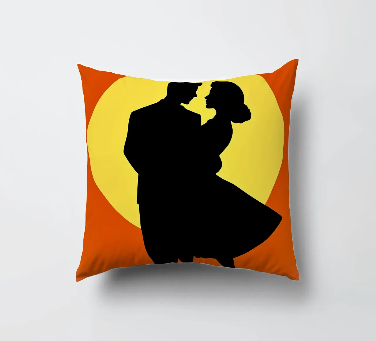 Couple Dancing decorative cushion by Musictime