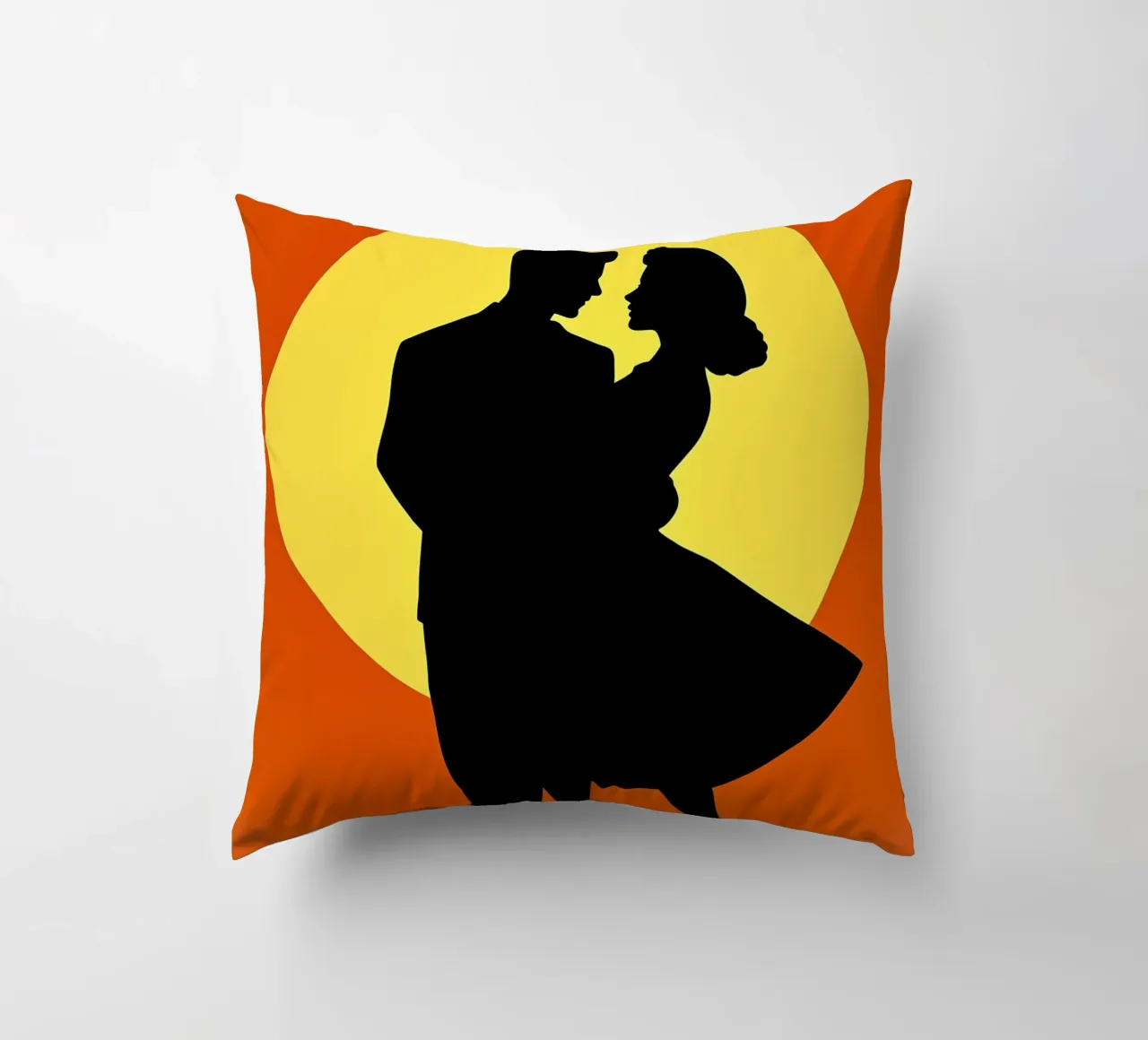Couple Dancing decorative cushion by Musictime