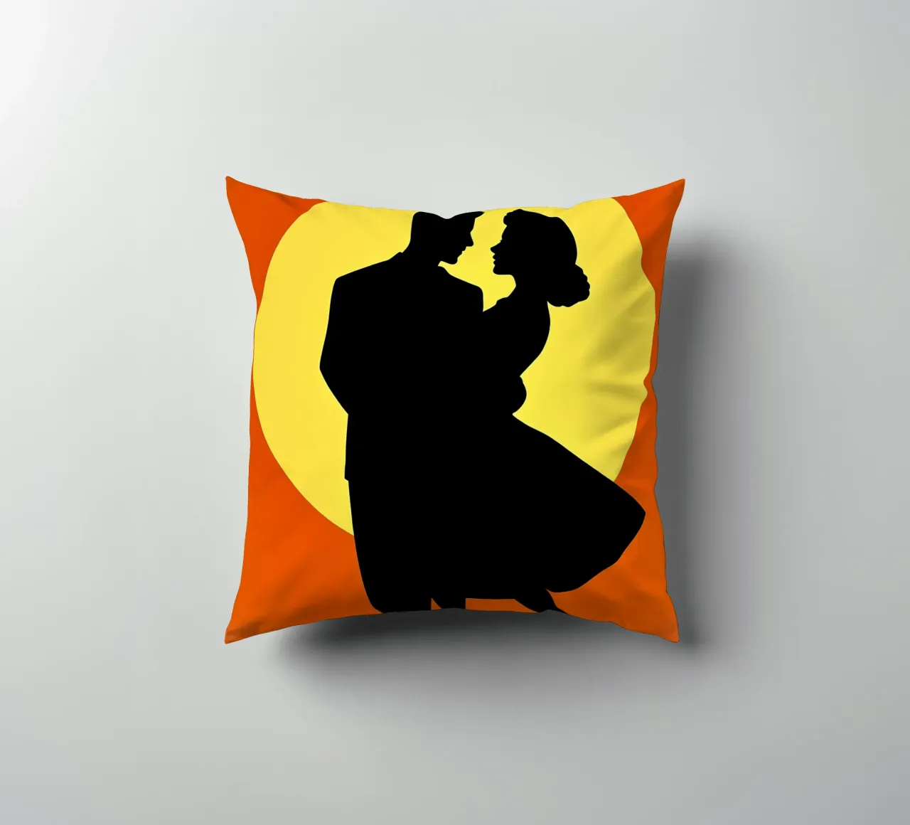 Couple Dancing decorative cushion by Musictime