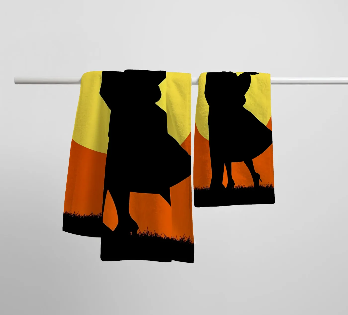 Couple Dancing towel by Musictime