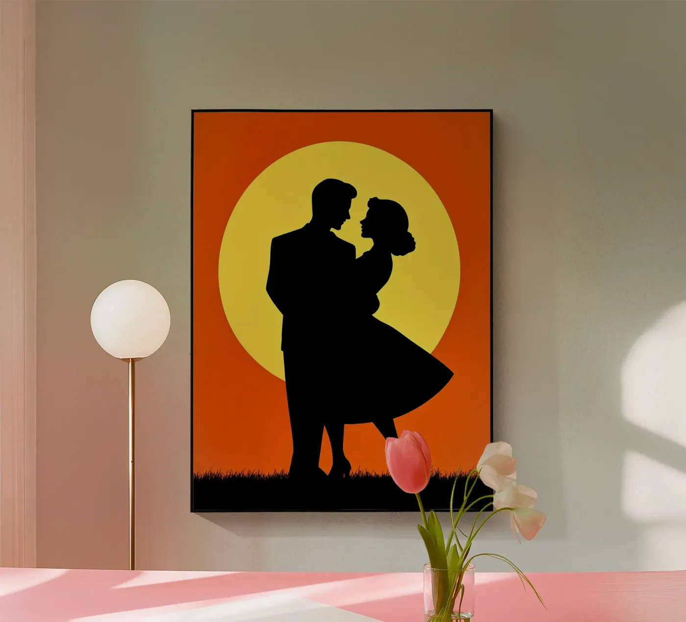 Couple Dancing Acryl-Glas von Musictime