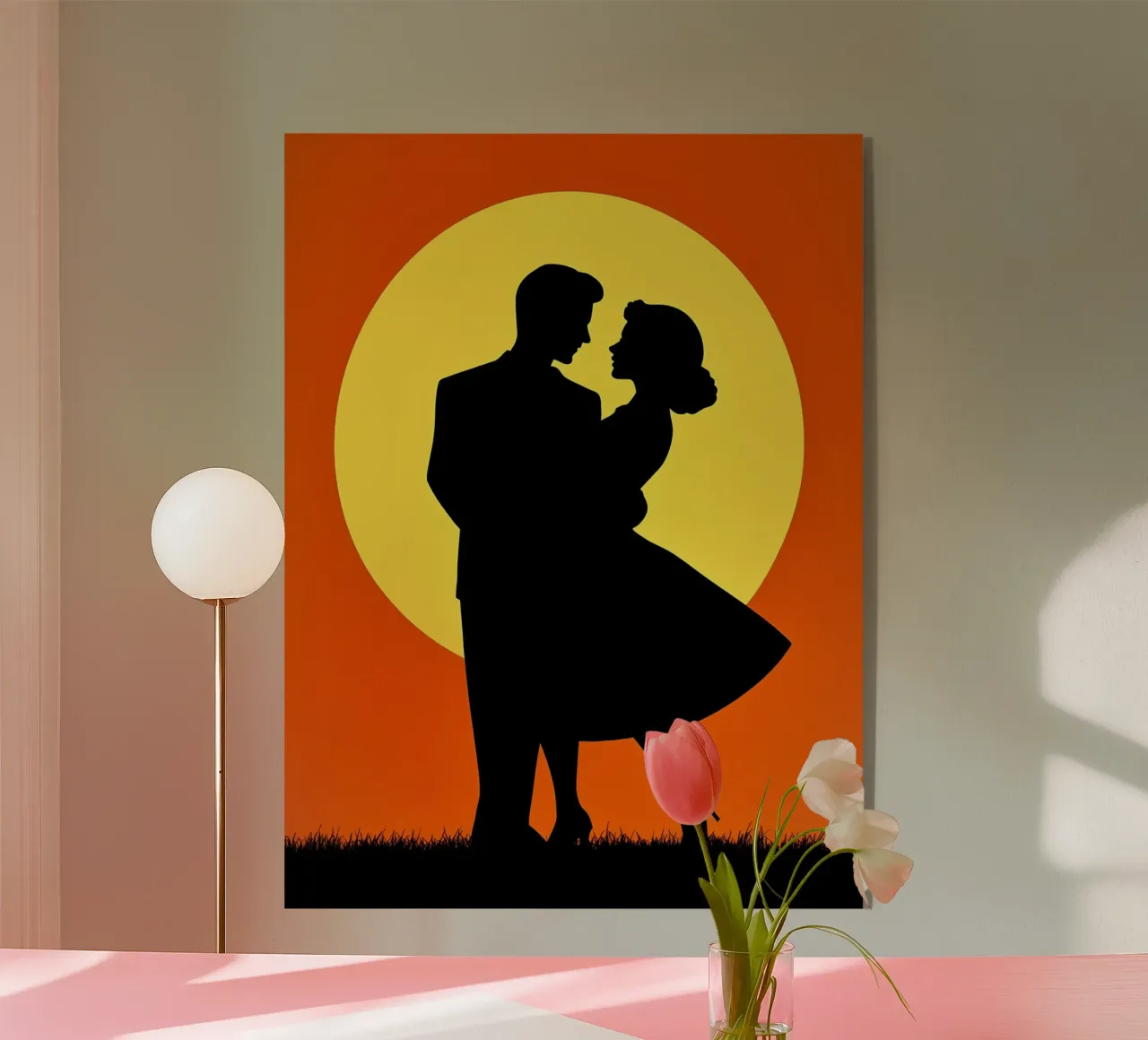 Couple Dancing acrylic glass by Musictime
