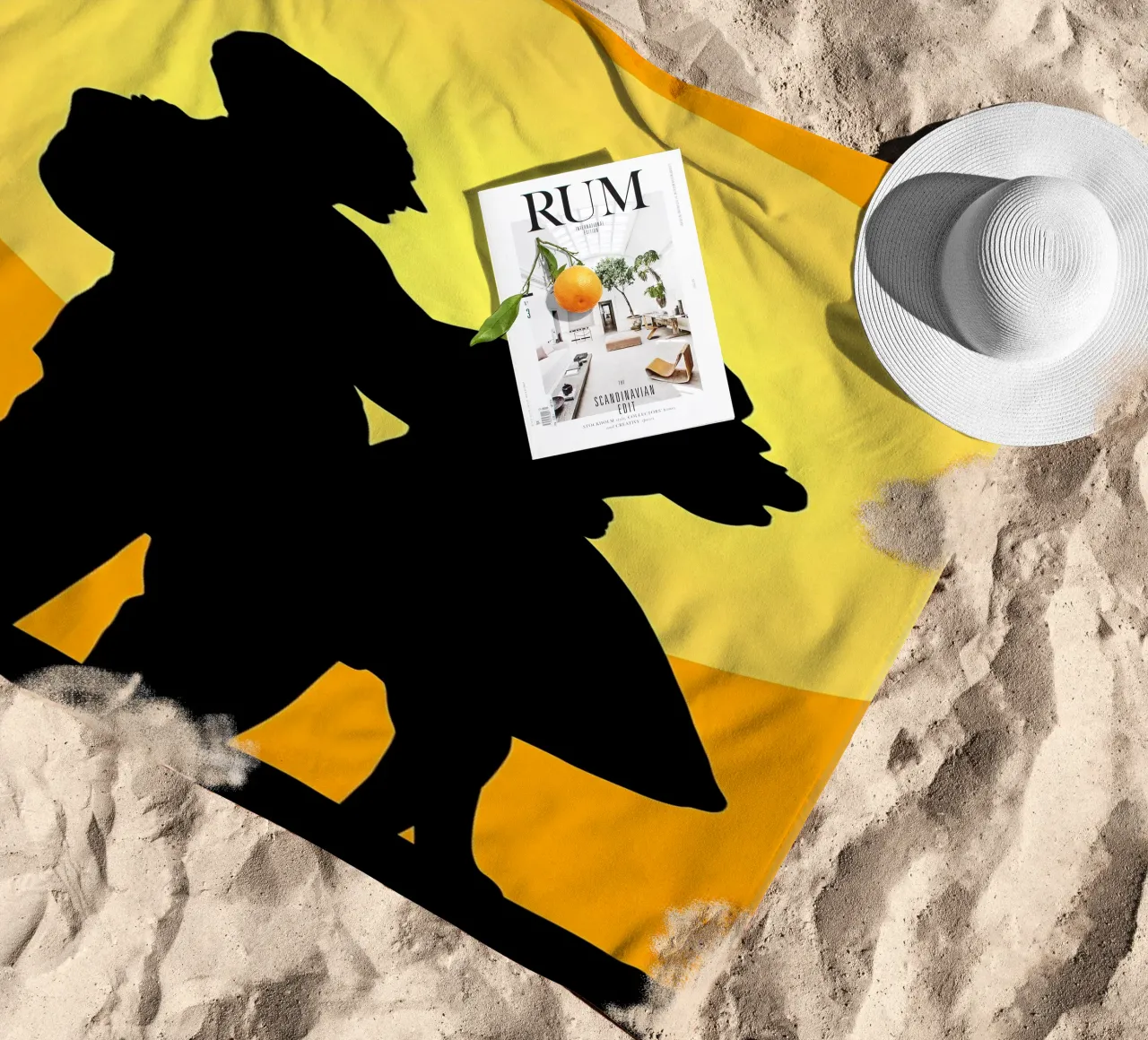 Ballo di coppia telo mare da Musictime