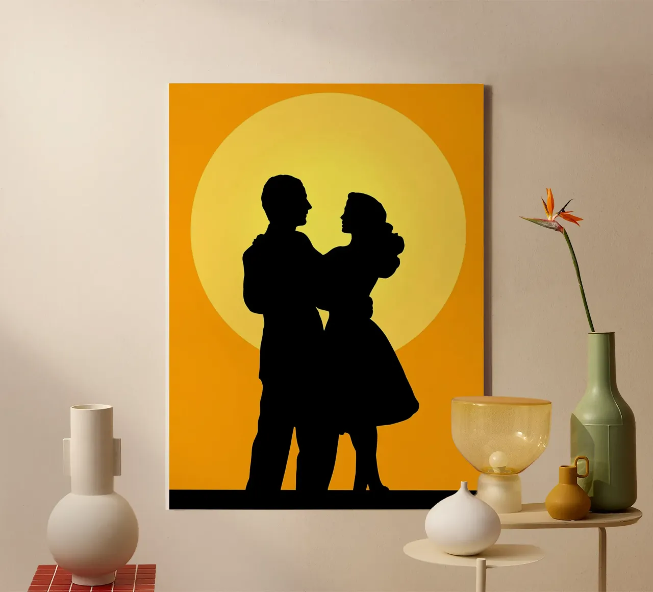 Couple Dancing canvas by Musictime