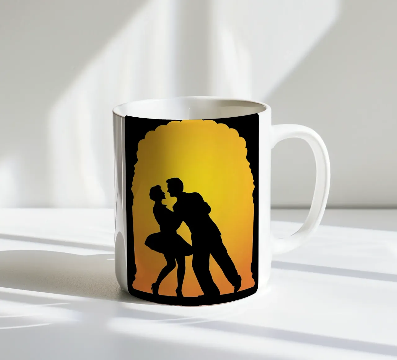 Ballo di coppia tazza in ceramica da Musictime