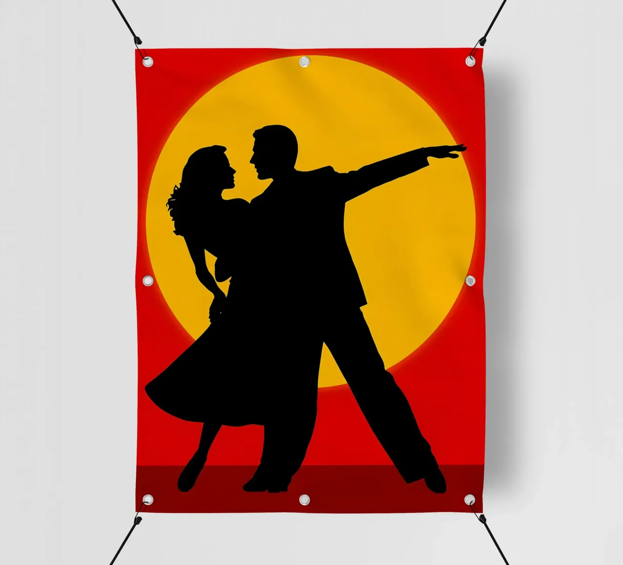 Ballo di coppia telo in pvc da Musictime